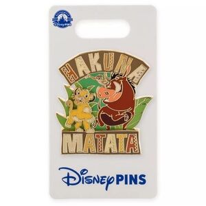Disney Parks Trading Pin “Hakuna Matata”- Lion King - Timon and Pumbaa 2024